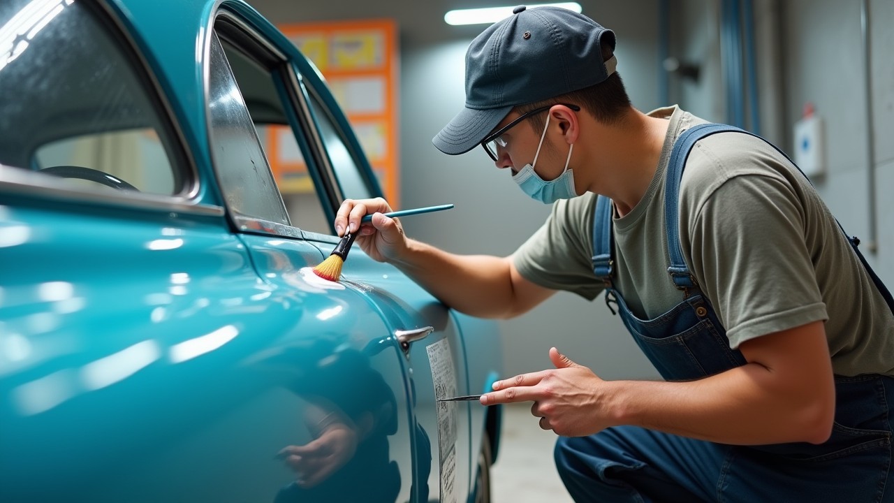 Professional car painting